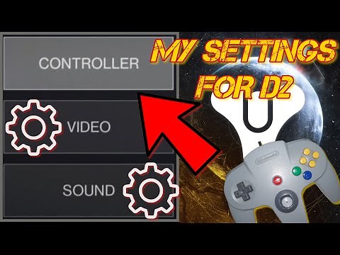 MY SETTINGS & CONFIGURATIONS Explained For Destiny 2 PVE - Controller / Video / Sound - Tutorial