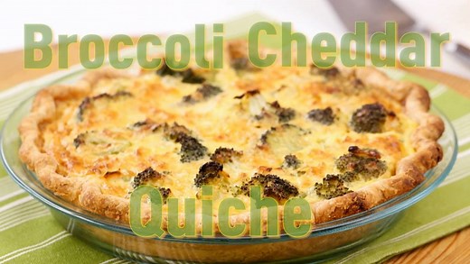 Broccoli Cheddar Quiche: http://martha.ms/61808E4G6 | Martha Stewart