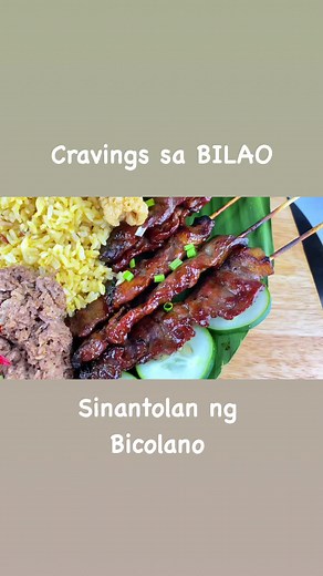 16K views · 172 reactions | Sinantolan, chicharon, Pork BBQ, Java rice at Itlog | MIKE and LEN channel | Facebook