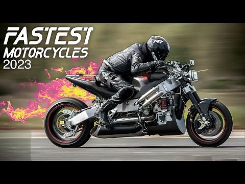 TOP 10 FASTEST MOTORCYCLES In The World 2023
