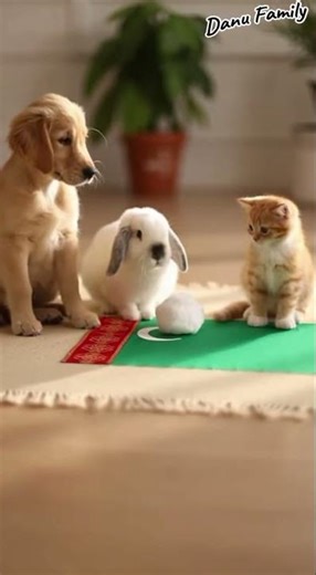 How Baby Animals Weave a Carpet of Peace 🧵