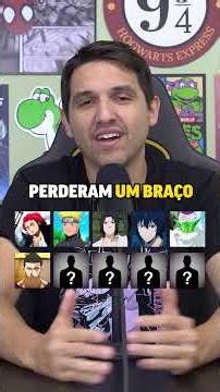 VOCÊ CONSEGUE CITAR 10 PERSONAGENS QUE PERDERAM UM BRAÇO?