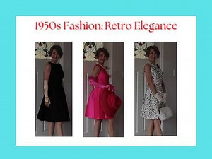 Fashion of the 1950s: Glamour, Grace, and the New Look