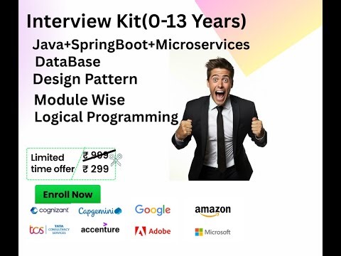 Complete Java, Springboot and Microservices Interview Kit