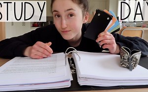 【HollyGabrielle】中字|vlog剑桥活力小姐姐教你复习|如何记住很多知识|study tips|油管搬运
