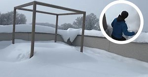 Residents in Northern Japan stuck in homes after record snowfall