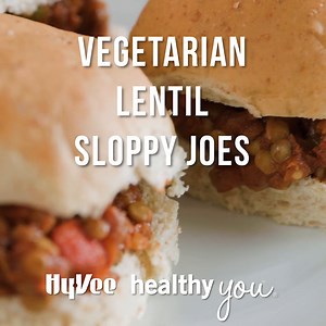 Want a veggie-filled spin on traditional sloppy joes? In this Hy-Vee Healthy You episode, registered dietitian Erin teaches you how to make this easy recipe. Plus, learn why more Americans are including plant-powered foods in their diet. Watch now on YouTube: http://ms.spr.ly/6181wzvkX | Hy-Vee