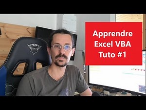 APPRENDRE le CODAGE avec Excel VBA - Exemple #1