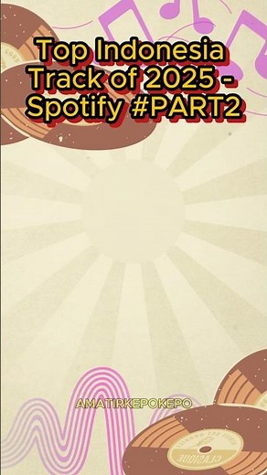 🎧Top Indonesia Track of 2025 - Spotify Part 2#musicshorts #music #youtubeshorts #spotifyplaylist