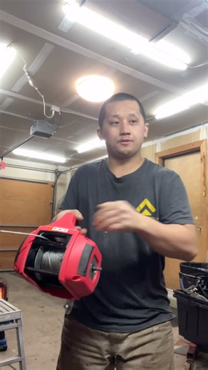 I got tired of using Come-A-long winch, so I decided to get this drill winch! Works great so far. I’ll have to test it on an actual load. | NuttyNu