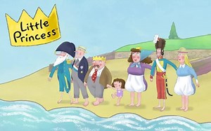 Read Along with Little Princess!-I Want to Go to the Seaside英文早教小故事动画