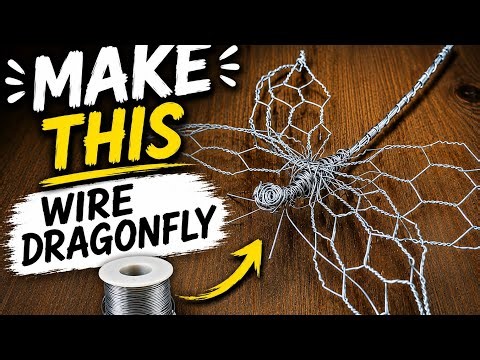 How to Make a Wire Dragonfly (Step-by-Step Tutorial)