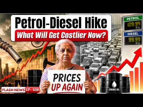 Petrol-Diesel Prices Hiked by ₹3! What Gets Expensive Next? | Iran War & Inflation Explained