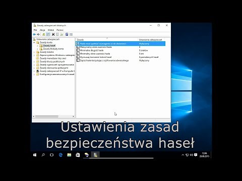 Jak zmienić ustawienia zasad bezpieczeństwa hasła w Windows