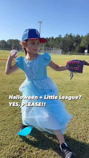 12 reactions | This princess can play! Brielle Harrison and others from Palm Coast Little League dressed up in #halloween costumes for their Oct. 28 games :) #halloweencostume | Palm Coast Observer | Facebook