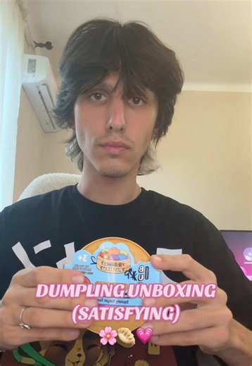 DUMPLING UNBOXING (SATISFYING) 🌷🥟💓 #dumplings #secret #unboxing #review #opening