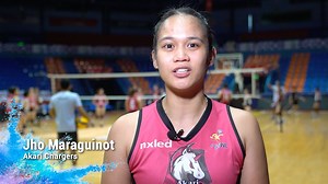 16K views · 575 reactions | Jho Maraguinot is all charged up for battle! ⚡️ Show your support for her and the Akari Power Chargers in the 2022 PVL Reinforced Conference every Tuesday, Thursday, and delayed telecasts on Sunday here on One Sports! #PVLonOneSports #TheHeartofVolleyball | One Sports | Facebook