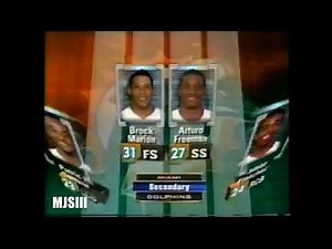 2001 - Week 11 - Miami Dolphins at Buffalo Bills