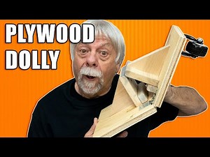 Save Your Back with this Plywood Dolly!