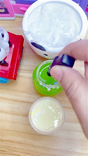 Satisfying ASMR – Cat Plastic, Green Slime & Milky Slime | ASMR Video