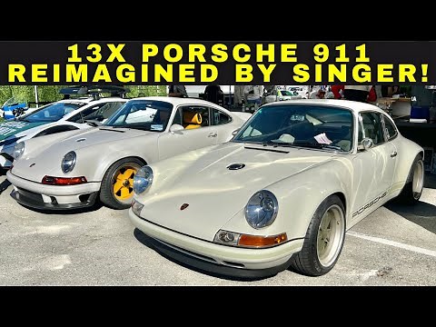 $20+ MILLION of Porsche 911 Reimagined by SINGER Vehicle Design! SINGER DLS, Turbo & Classic Study!