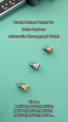 Watch Button Pusher for Rolex Daytona Automatic Chronograph Watch #Rolex #PushButton #DaytonaWatch