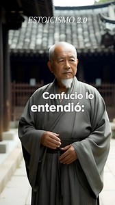 Confucio lo entendió: el desorden afuera empieza en la mente. #fbreelsfypシ゚ #estoicismo | Herederos del Pensamiento