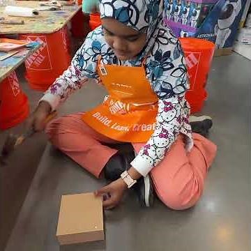 Sarah'sfirst home Depot project