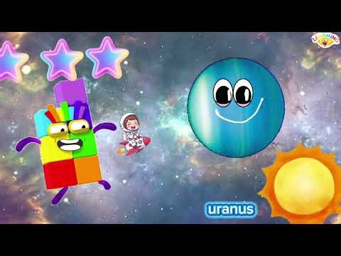 Numberblocks Explore the Solar System 🌎| All 8 Planets for Kids | Fun Space Learning#learningcity786