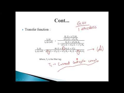 Current controller specification and design, speed controller specification and design