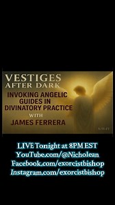 Returning guest and esoteric practitioner James Ferrera rejoins...