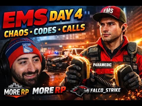 EMS Day 4 🚨 | Nonstop Emergencies | MoreRP Roleplay