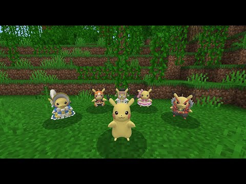 Minecraft BE Pokemon Addon | v1.0.5 Trailer