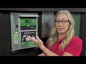 FireStar Combustion Controller on the Classic Edge HDX Outdoor Wood Furnace | Central Boiler