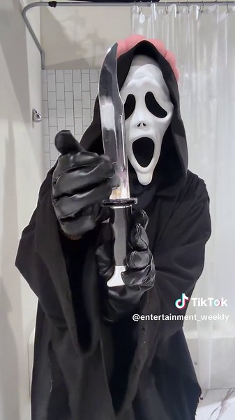 A skincare routine to kill for 🔪 Get ready to slay the day with Ghostface