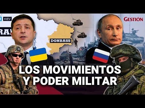 RUSIA VS. UCRANIA: el PODER MILITAR de ambas tropas y sus últimos movimientos