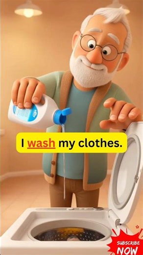 Daily Routine Actions in English | English For Beginners #dailyenglish #learnenglish #english