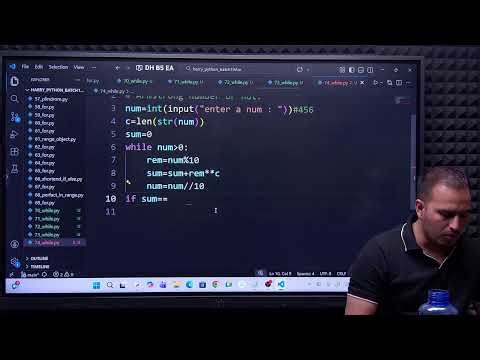 Python live Class ( while loop problem )