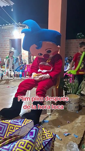 lo dio todo 🥲 #plimplim #cumpleañosfeliz #show #animadorainfantil
