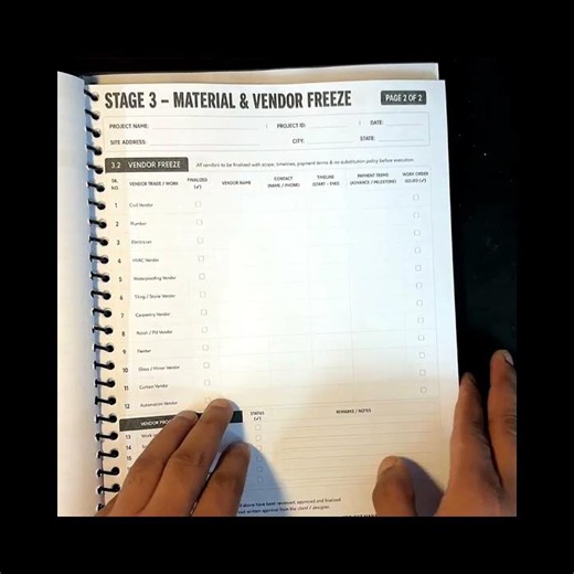 Interior Project - Complete Checklist 2026 #interior