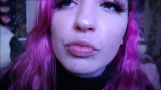 full lens licking & kisses ASMR on my Patreon! 💖✨🙈💕☺️👉🏻👈🏻 #lenslicking #asmr #relax #personalattention #kisses