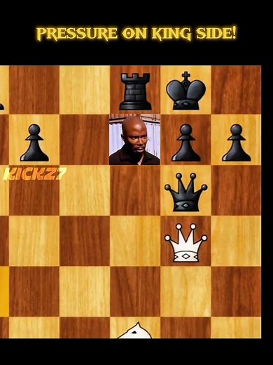 Pressure on KING Side! ♟️☠️