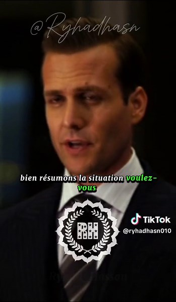 #suits 📽 Avocat sur-mesure🎬Saison1 Épisode1 Harvey Specteur montrer ses talents de meilleurs négociateur 🙂