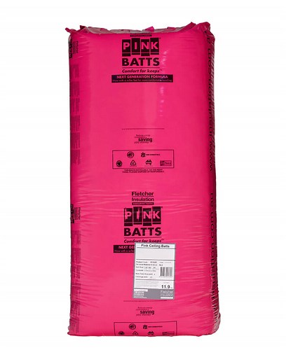 R2.5 Pink Batts® Ceiling Insulation - Pricewise Insulation