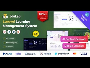 Edulab LMS - Learning Management System step by step installation guide without license key needed
