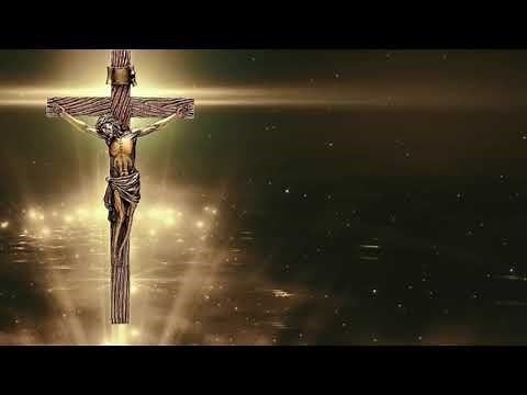 Jesus Crucifixion - No copyright video, background video, christian background video, effects
