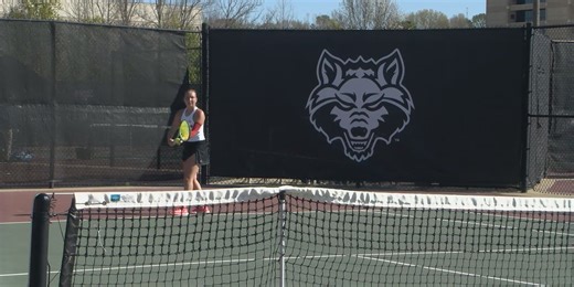 Red Wolves women's tennis opens homestand with win over Coastal Carolina