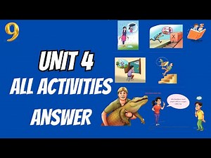 9th English unit 4 all activities with answers