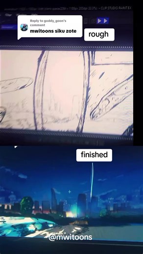 Comparing My Background Skills: Rough vs. Finished