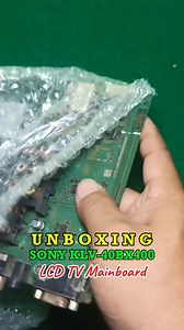 Unboxing Sony KLV-40BX400 LCD TV Mainboard. #Reels #viral #electronics #creative #diy #ideas #repair #TVLED #servistv #audio | Belajar Servis Elektronika